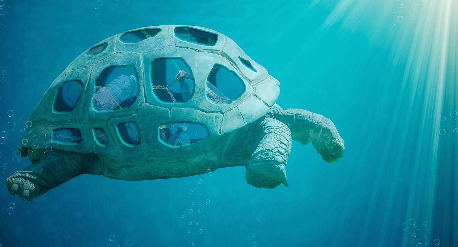 Mayday, plastic in the sea!
